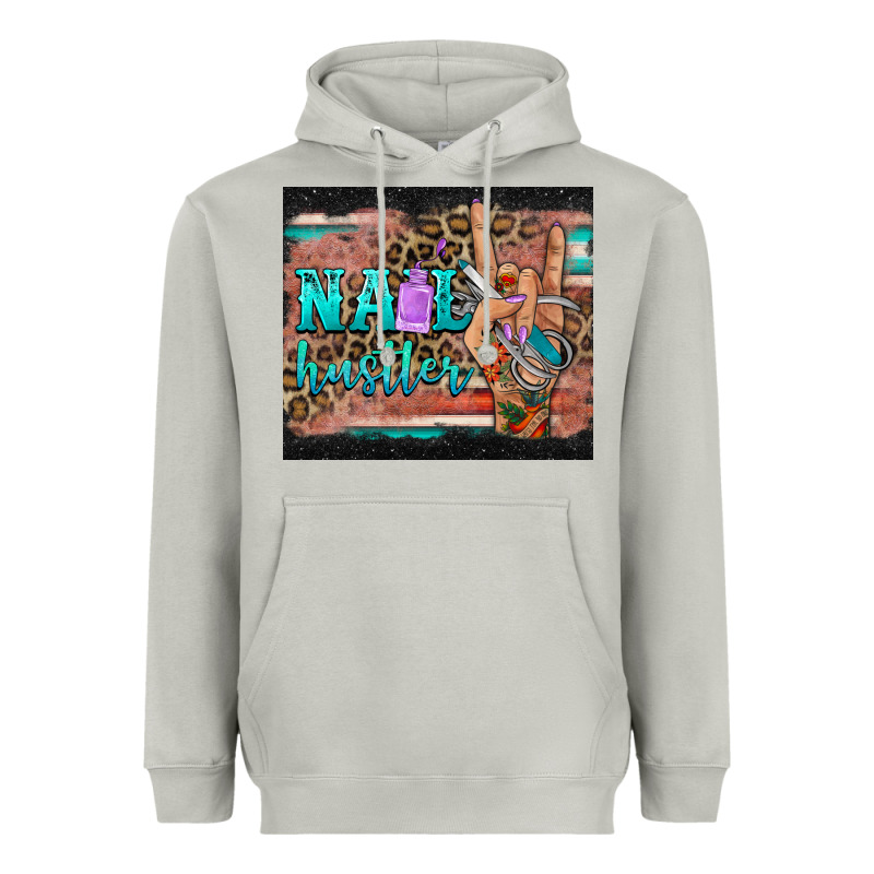 Nail Hustler Tumbler Heavyweight Hoodie by BarkalooDesign | Teevron
