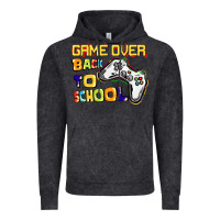 Vintage Black Game over back to school Vintage Hoodie - CowGirlArtShop