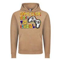 Vintage Coffee Game over back to school Vintage Hoodie - CowGirlArtShop
