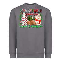 Storm Torn Between Looking Like A Snack Eating One Heavyweight Sweatshirt - CowhideDigitalArt