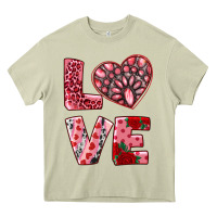 Mossy love with pink gemstone Heavy Core Tee - RanaPortraitStore