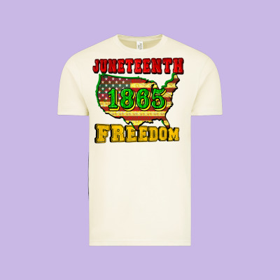 Juneteenth 1865 Freedom Vintage Tee Designed By Cowgirlartshop