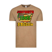 Vintage Coffee juneteenth 1865 freedom Vintage Tee - CowGirlArtShop