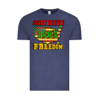 Vintage Denim juneteenth 1865 freedom Vintage Tee - CowGirlArtShop