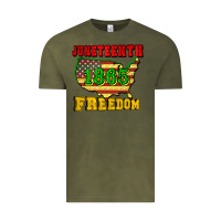 Vintage Olive juneteenth 1865 freedom Vintage Tee - CowGirlArtShop