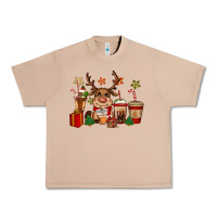 Burro reindeer coffe cups christmas Urban Heavy Tee - CowGirlArtShop