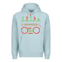 Blue Mist Check Tribe Called Quest Premium Hoodie - trangStudio