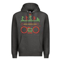 Charcoal Heather Check Tribe Called Quest Premium Hoodie - trangStudio