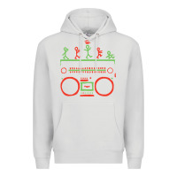 Dove Grey Check Tribe Called Quest Premium Hoodie - trangStudio