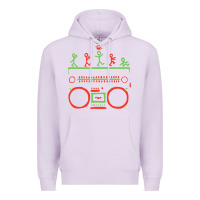 Lilac Check Tribe Called Quest Premium Hoodie - trangStudio
