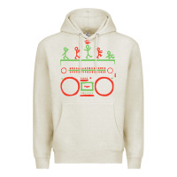 Oatmeal Heather Check Tribe Called Quest Premium Hoodie - trangStudio