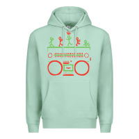 Seafoam Check Tribe Called Quest Premium Hoodie - trangStudio