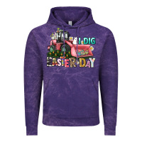 Cloud Purple I dig Easter Day Vintage Hoodie - HowdyJamesFarm
