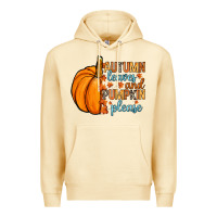 Pina Colada Autumn leaves and pumpkin please Premium Hoodie - RanaPortraitStore