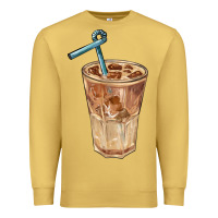 Antique Gold iced latte Premium Sweatshirt - BarkalooDesign