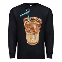 Black iced latte Premium Sweatshirt - BarkalooDesign