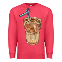 Cardinal iced latte Premium Sweatshirt - BarkalooDesign