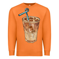 Carrot iced latte Premium Sweatshirt - BarkalooDesign