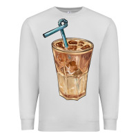 Dove Grey iced latte Premium Sweatshirt - BarkalooDesign
