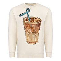 Sandshell iced latte Premium Sweatshirt - BarkalooDesign