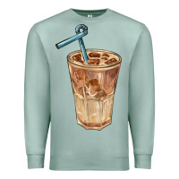 Seafoam iced latte Premium Sweatshirt - BarkalooDesign