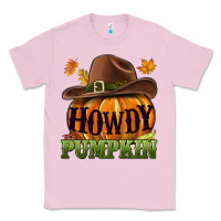 Bubblegum Pink Howdy pumpkin Classic Tee - NancyCooperArtShop