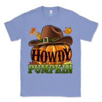 Colony Blue Howdy pumpkin Classic Tee - NancyCooperArtShop