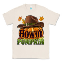 Natural Howdy pumpkin Classic Tee - NancyCooperArtShop