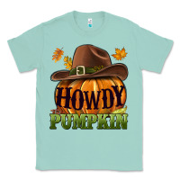 Seafoam Howdy pumpkin Classic Tee - NancyCooperArtShop