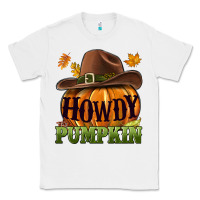White Howdy pumpkin Classic Tee - NancyCooperArtShop