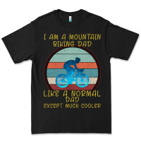 Black I Am A Mountain Biking Dad Premium Tee - Bettercallsaul