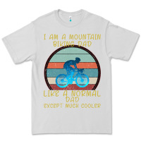 Dove Grey I Am A Mountain Biking Dad Premium Tee - Bettercallsaul