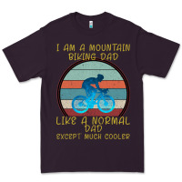 Plum I Am A Mountain Biking Dad Premium Tee - Bettercallsaul