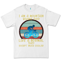 White I Am A Mountain Biking Dad Premium Tee - Bettercallsaul