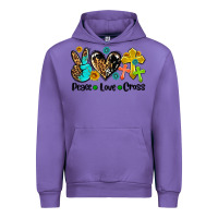 Tulip peace love cross Urban Hoodie - AdoDesignShop