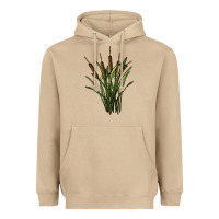 Mushroom reeds Heavyweight Hoodie - BarkalooDesign