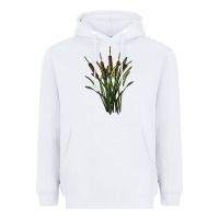 White reeds Heavyweight Hoodie - BarkalooDesign