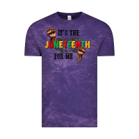 Cloud Purple its the juneteenth for me Vintage Tee - CowGirlArtShop