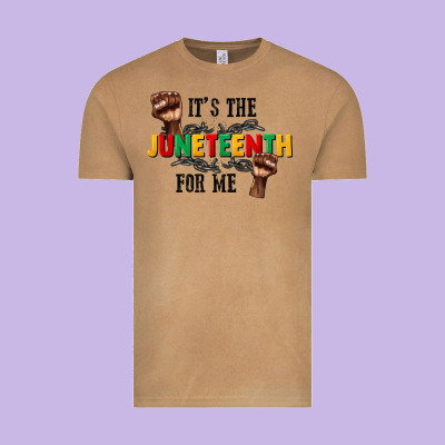 Its The Juneteenth For Me Vintage Tee Designed By Cowgirlartshop