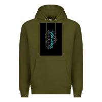 Army Green Diamond Supply Co Teal Gift Premium Hoodie - trangStudio