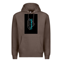 Coffee Diamond Supply Co Teal Gift Premium Hoodie - trangStudio