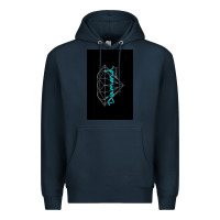 Navy Diamond Supply Co Teal Gift Premium Hoodie - trangStudio