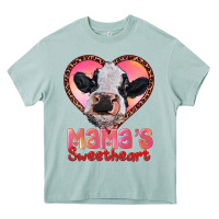 Arona mamas sweetheart baby cow Heavy Core Tee - RanaPortraitStore