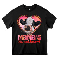 Black mamas sweetheart baby cow Heavy Core Tee - RanaPortraitStore
