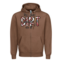 Chestnut rub somedirt on it baseball Zipper Hoodie - CowhideDigitalArt