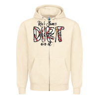 Sandshell rub somedirt on it baseball Zipper Hoodie - CowhideDigitalArt