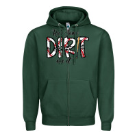 Sports Green rub somedirt on it baseball Zipper Hoodie - CowhideDigitalArt
