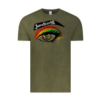 Vintage Olive juneteenth eyelash cowgirl Vintage Tee - CowGirlArtShop