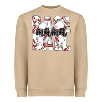 Mushroom baseball mama Heavyweight Sweatshirt - CowhideDigitalArt