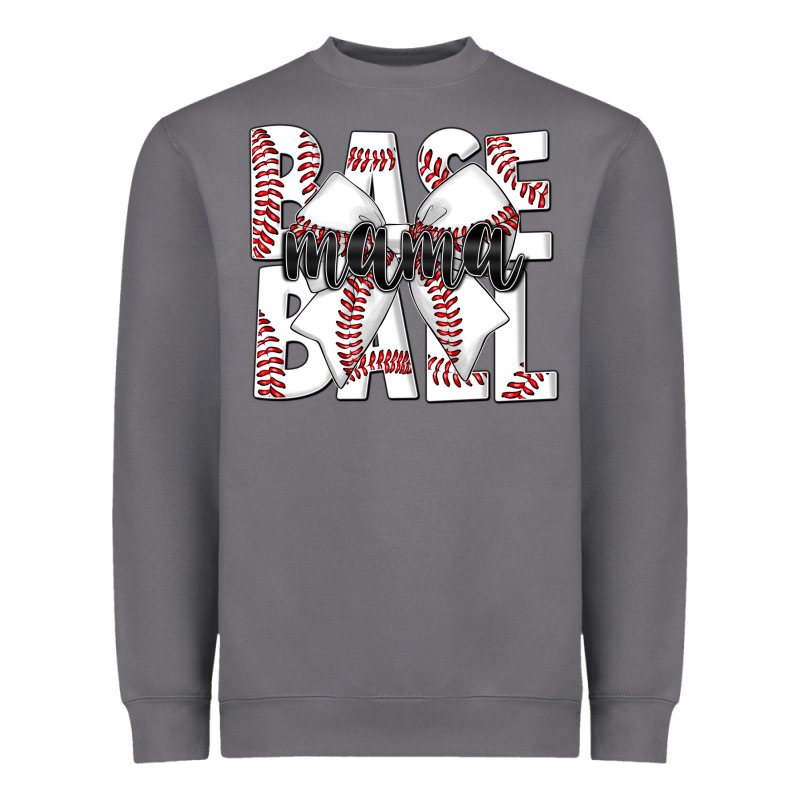 Baseball Mama Heavyweight Sweatshirt by CowhideDigitalArt | Teevron